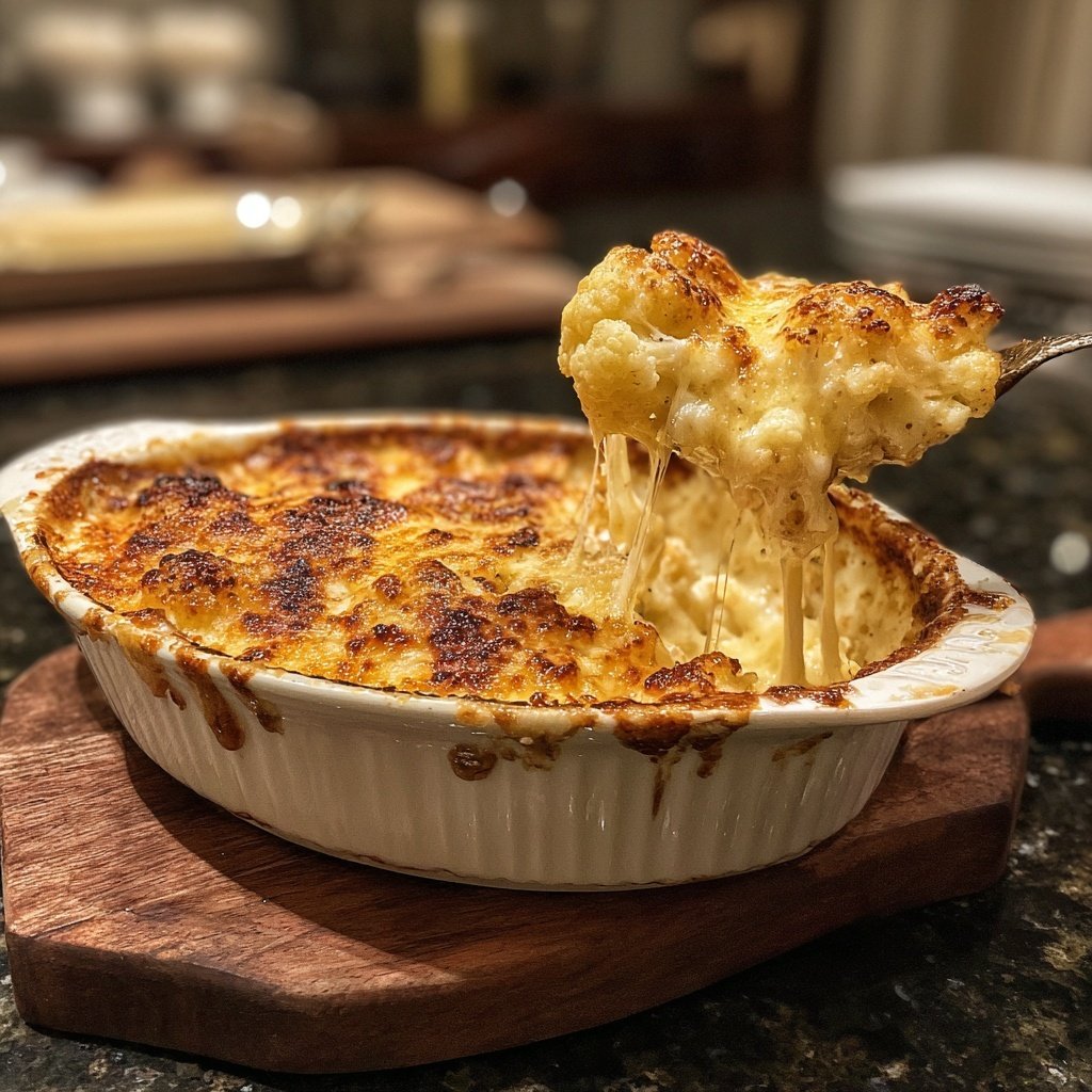 Blumenkohl Gratin Mit Käse