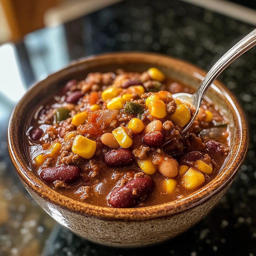Chili sin Carne mit Bohnen
