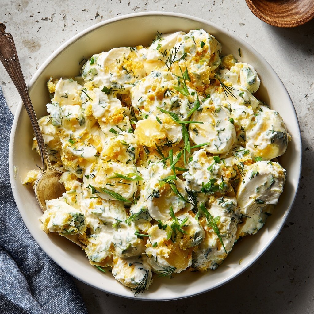 Schnell & Einfach 10-Minuten-Eiersalat mit Joghurt