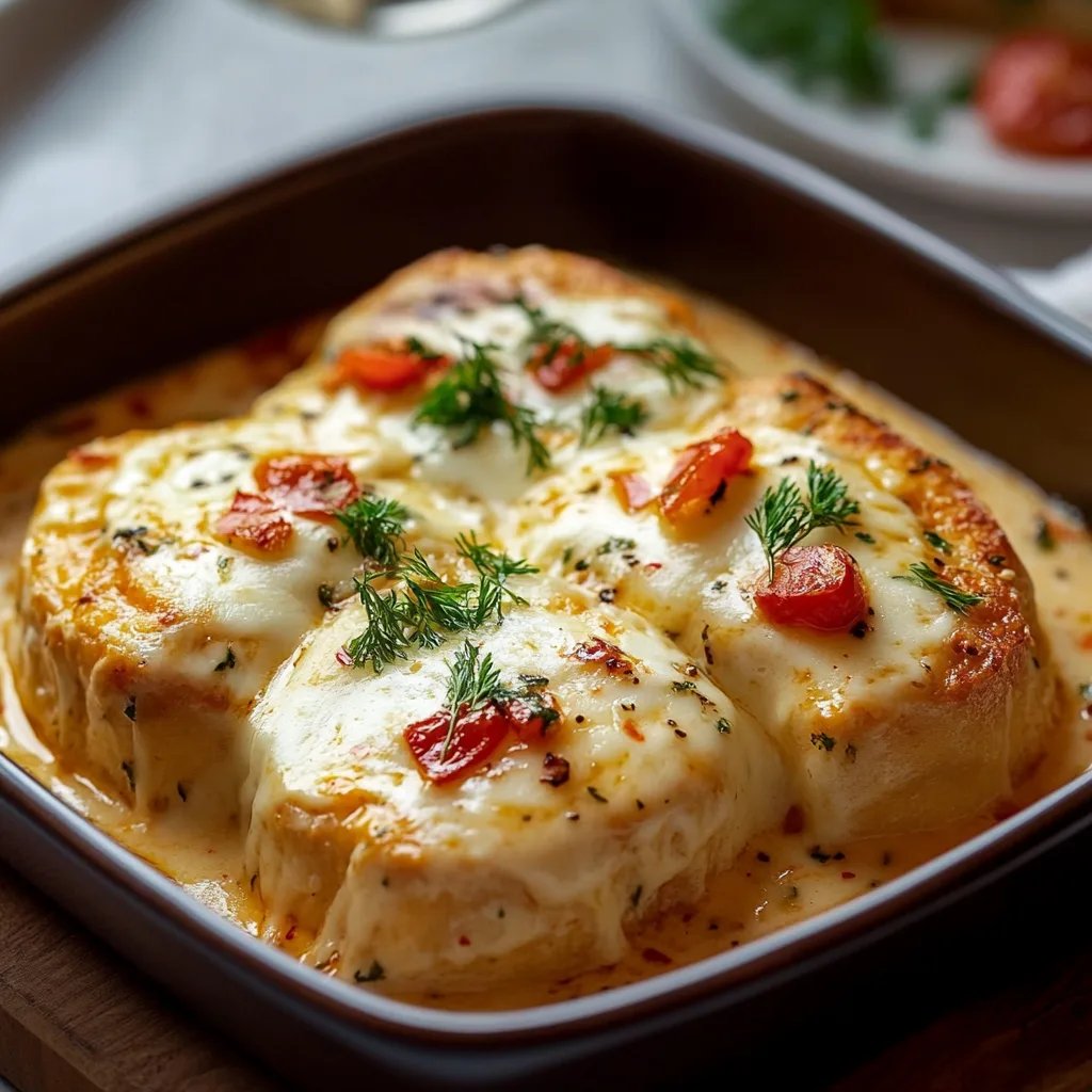 Hähnchenbrust in Frischkäse-Sauce