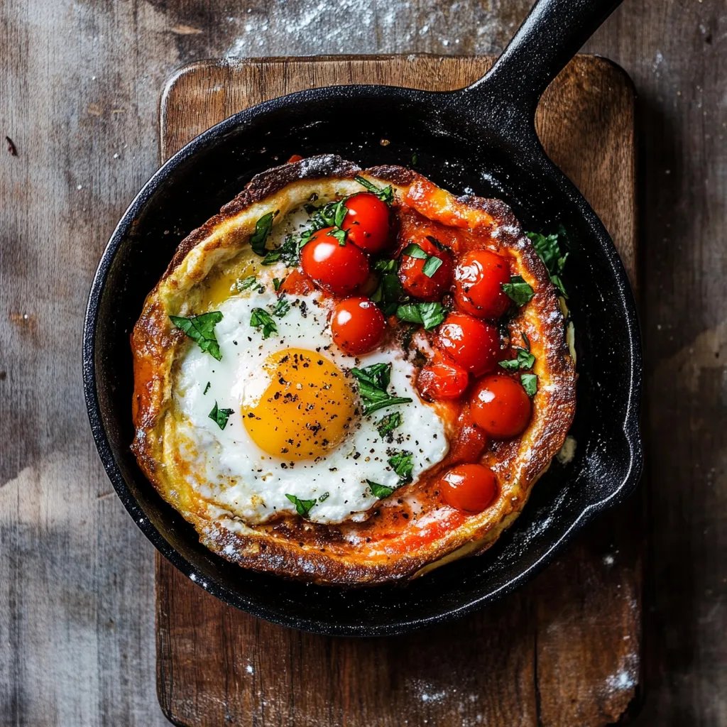 Huevos Rancheros Mini Herzhaftes Dutch Baby