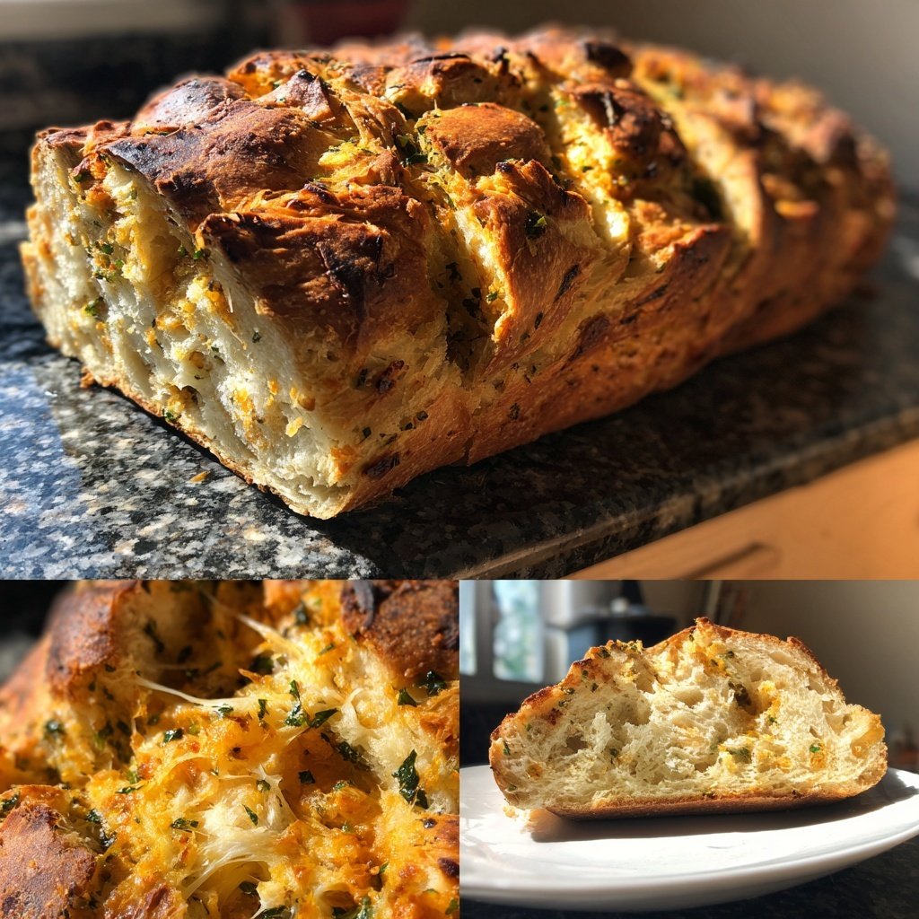 Zupfbrot Mit Kräuterfüllung