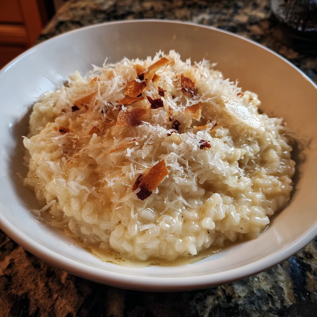 Risotto mit Parmesan und Butter
