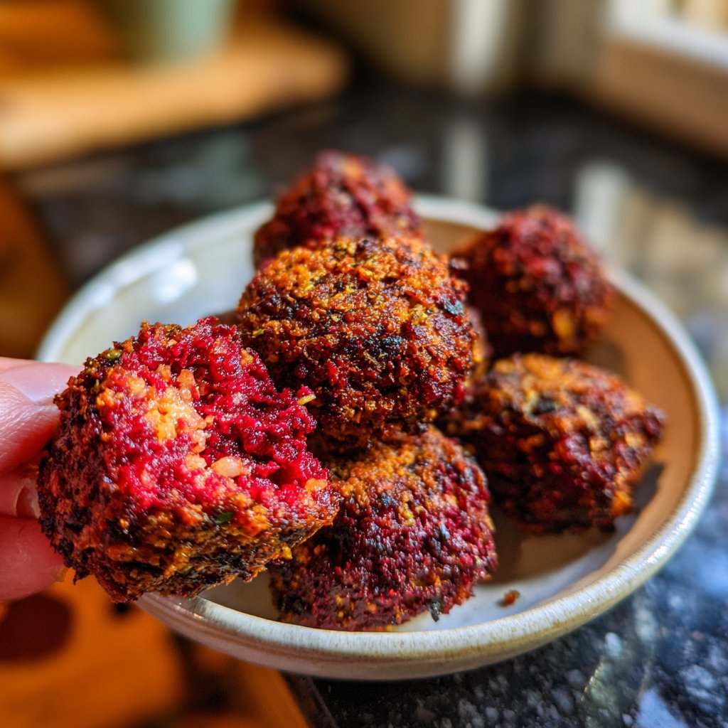 Falafel mit Rote-Bete