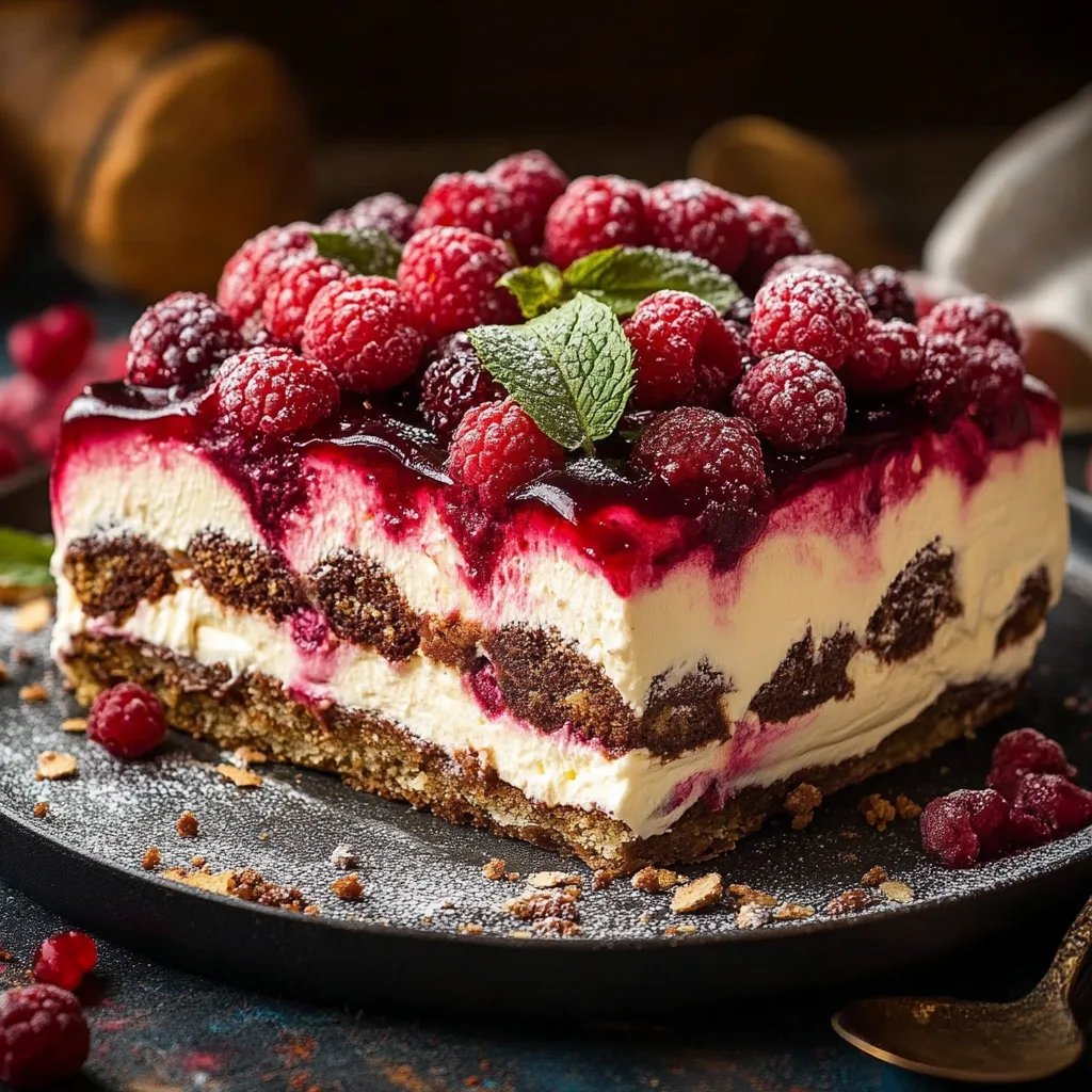 Himbeer-Spekulatius-Tiramisu