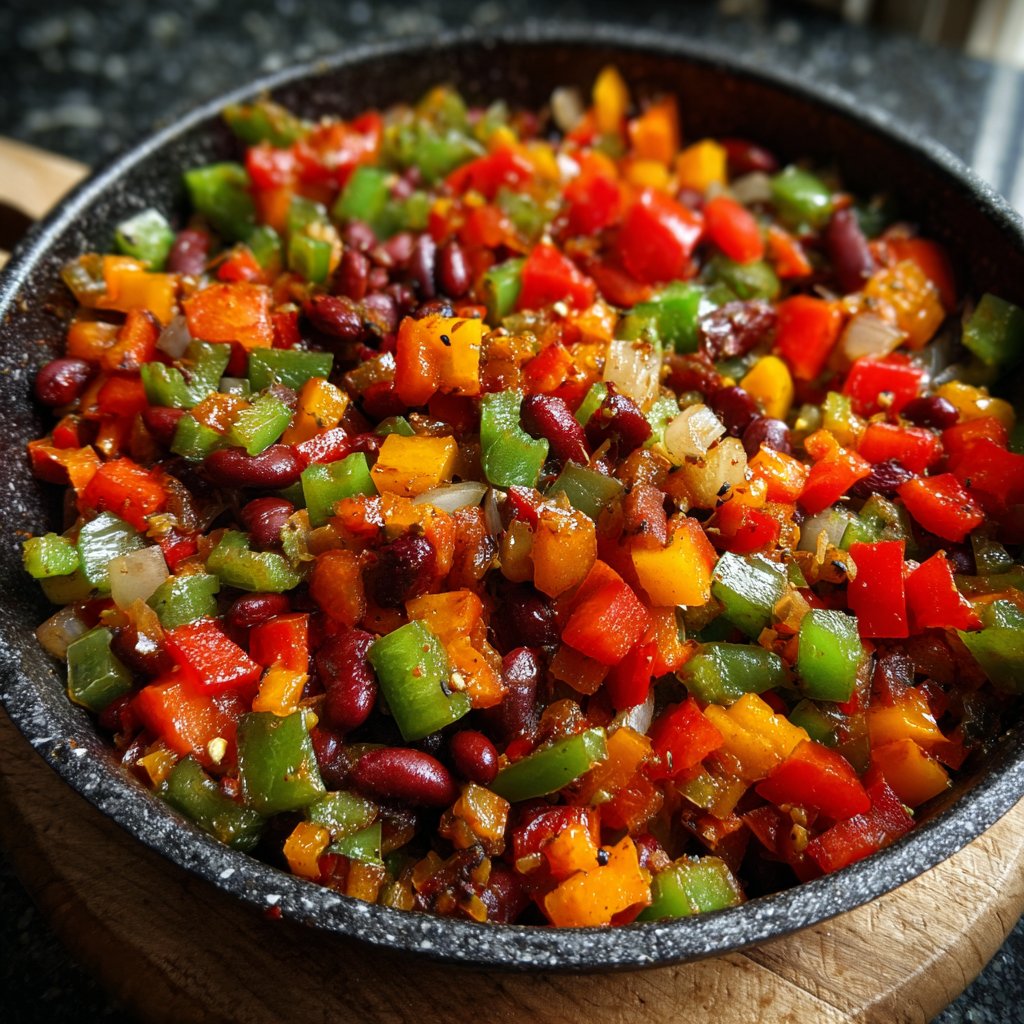 Gemüsepfanne mit Chili