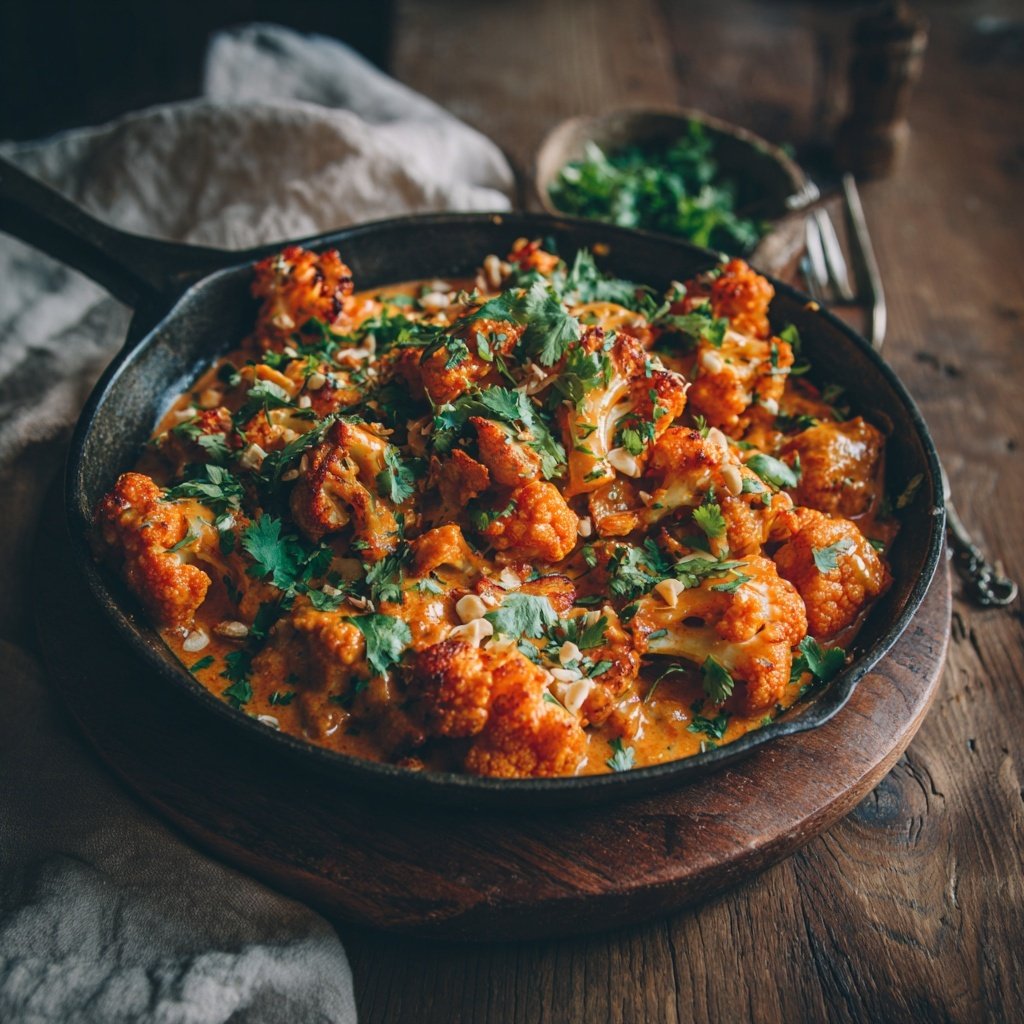 Blumenkohl Curry Mit Erdnussnote