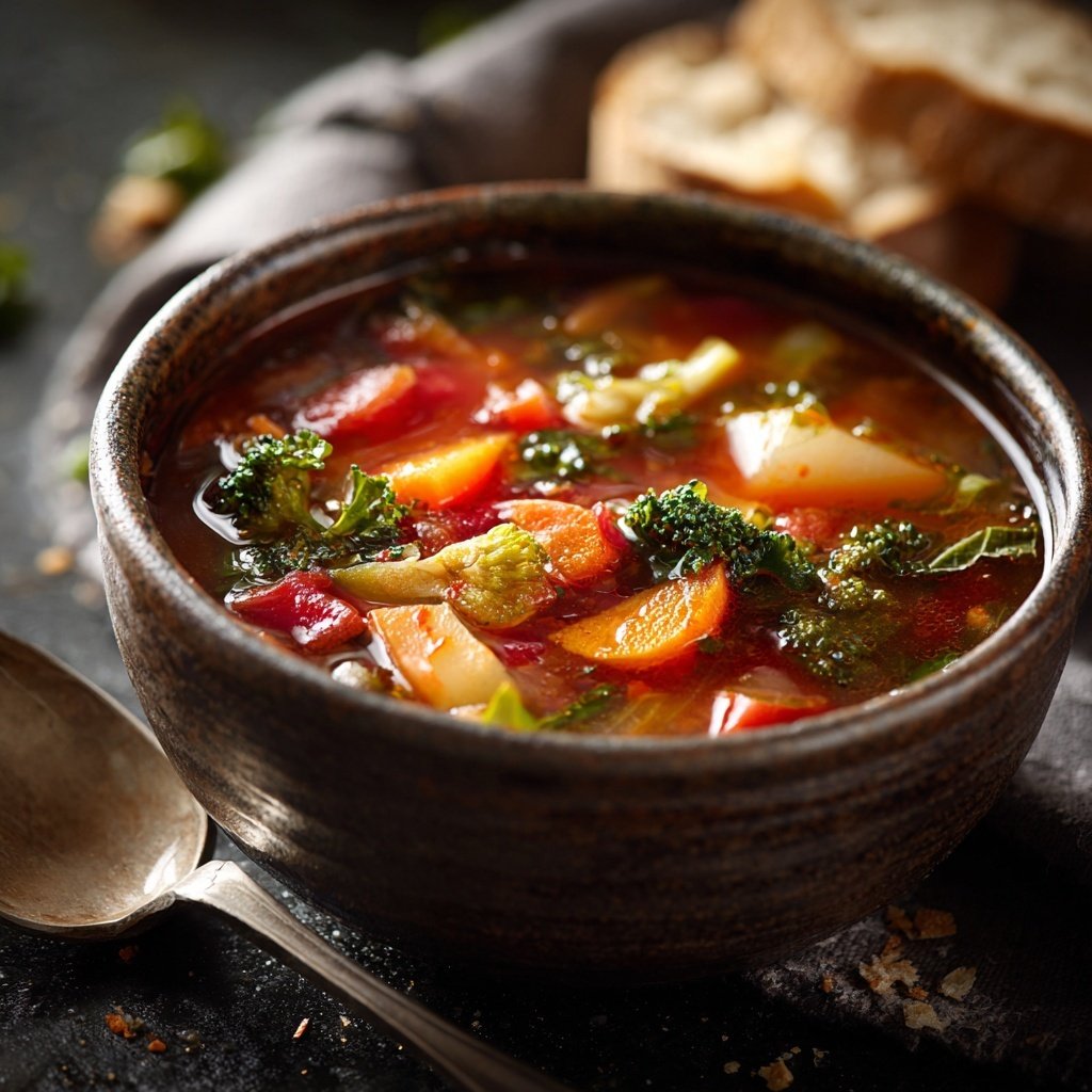 Kalorienarme Suppe Mit Gemüse