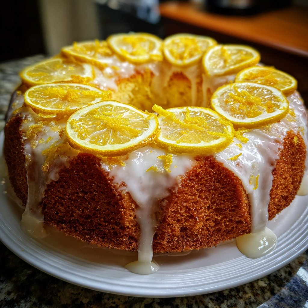 Zitronenkuchen ohne Backmischung