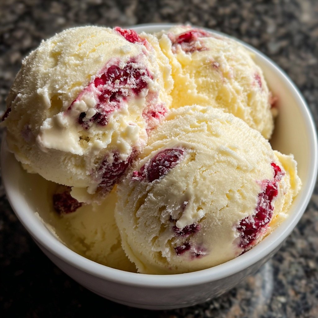 Eis Selber Machen Mit Himbeeren