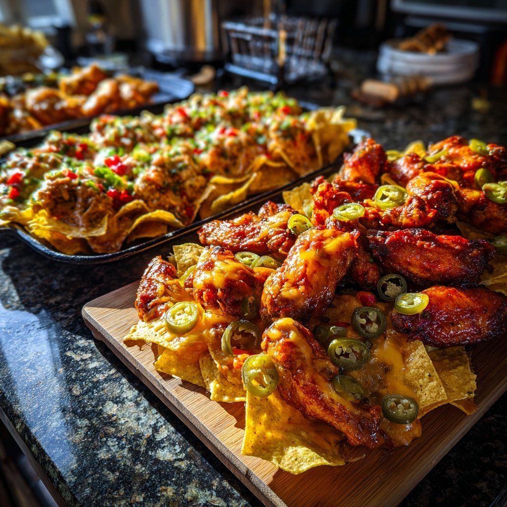 Super Bowl Buffet Ideen