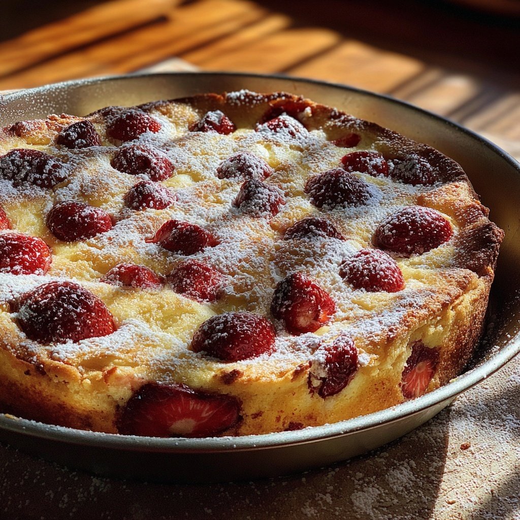 Erdbeerkuchen vom Blech