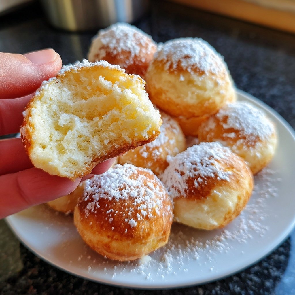 Zuckerfreie Quarkbällchen