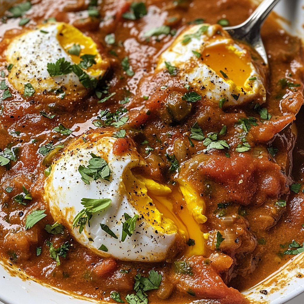 Shakshuka mit Kräutern