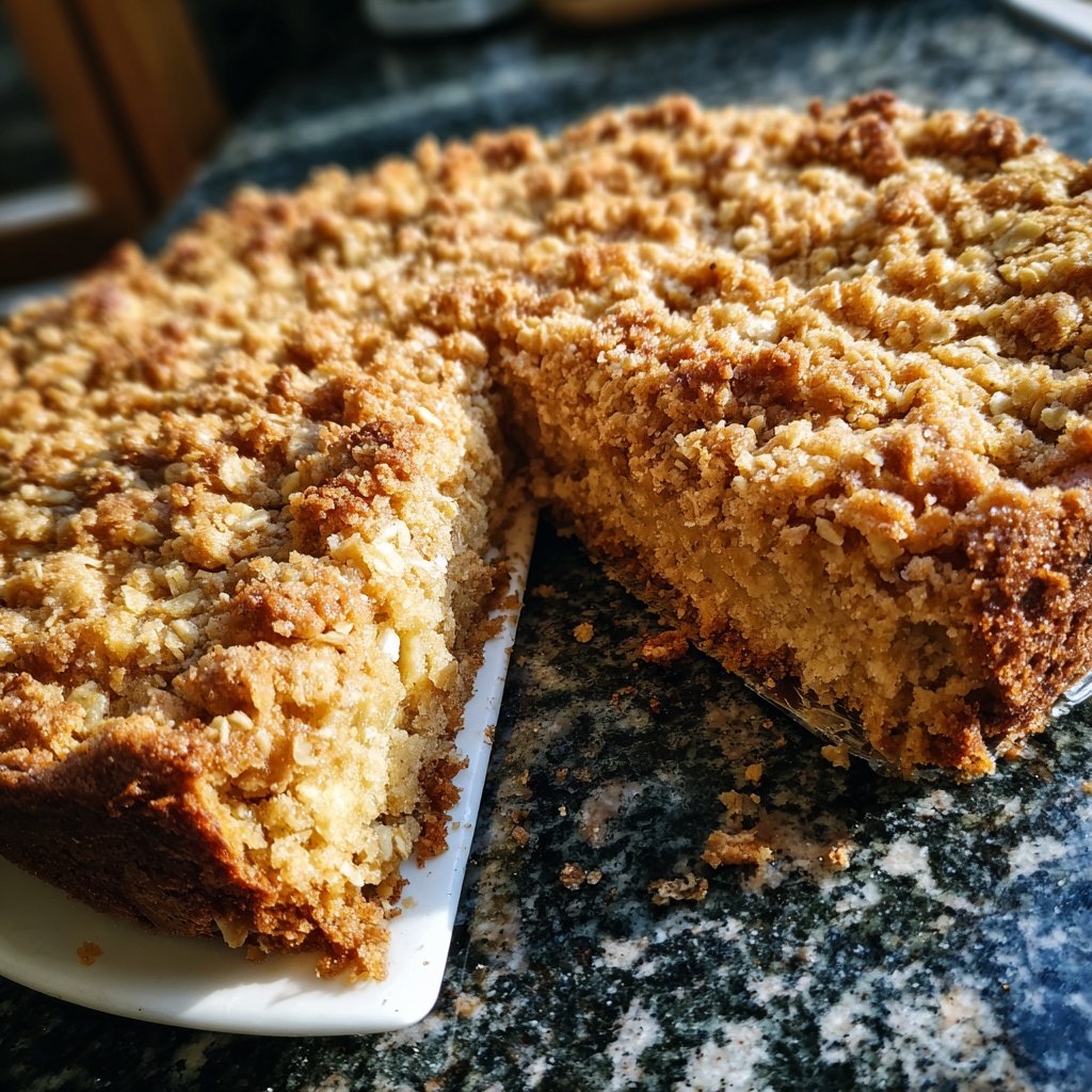 Gesunder Kuchen mit Hafermehl