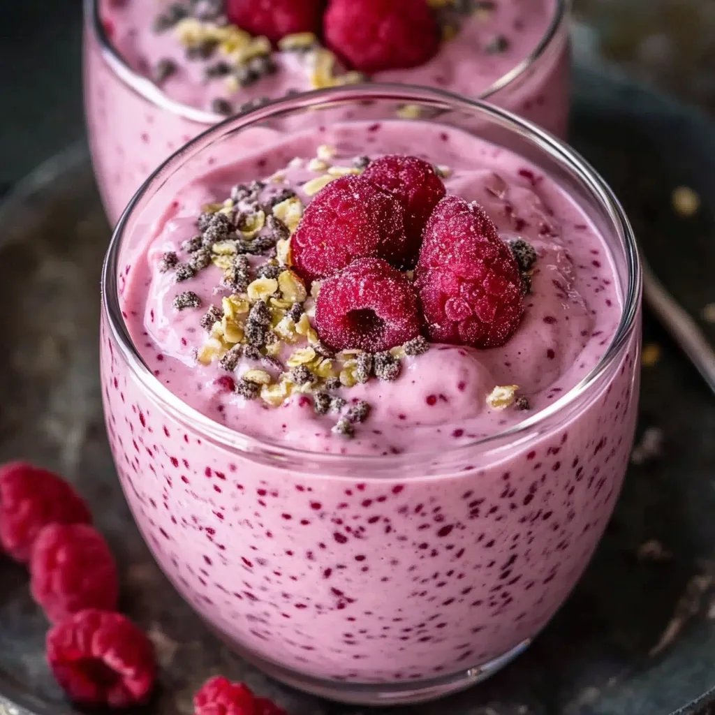 Himbeer-Chia-Pudding