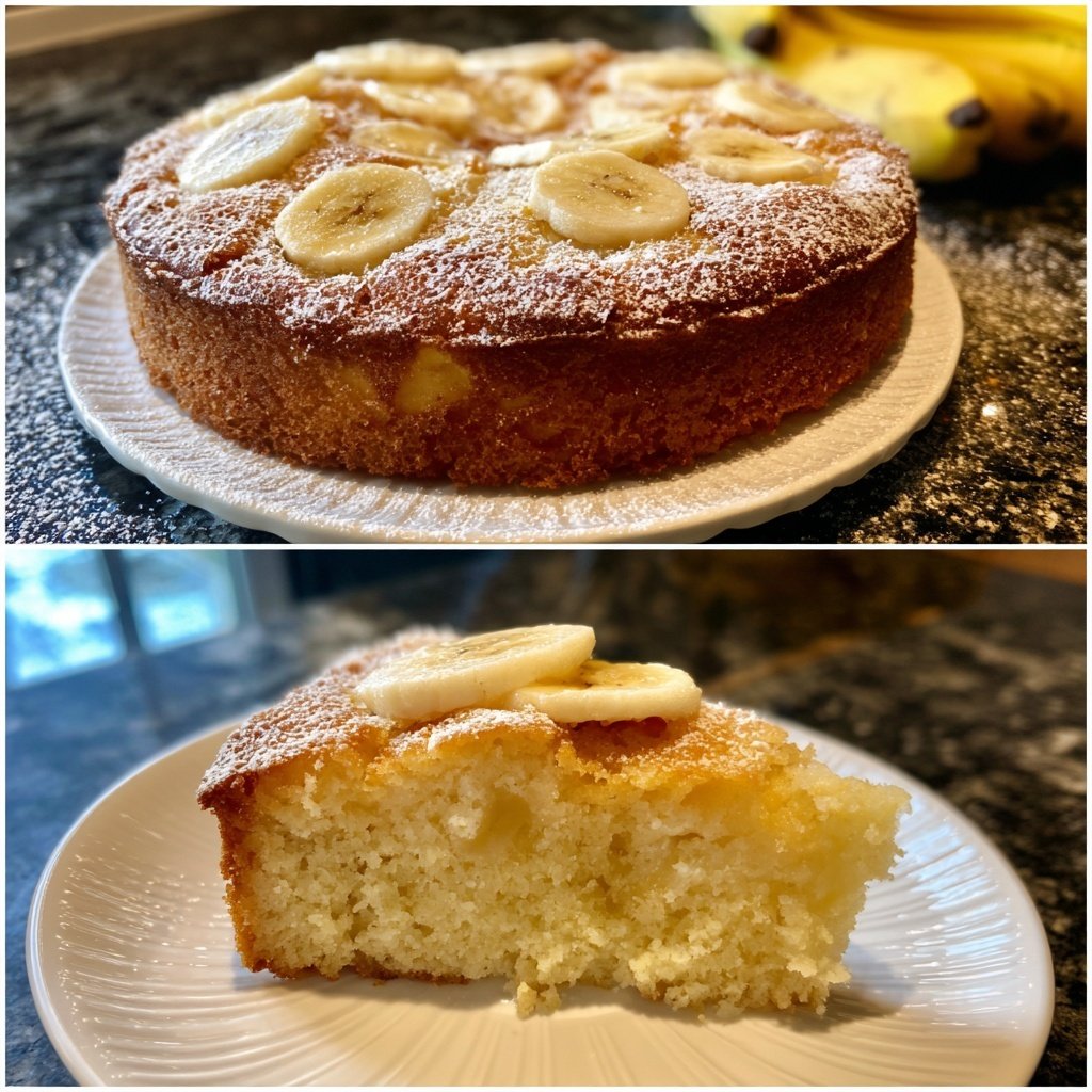 Bananenkuchen mit Buttermilch