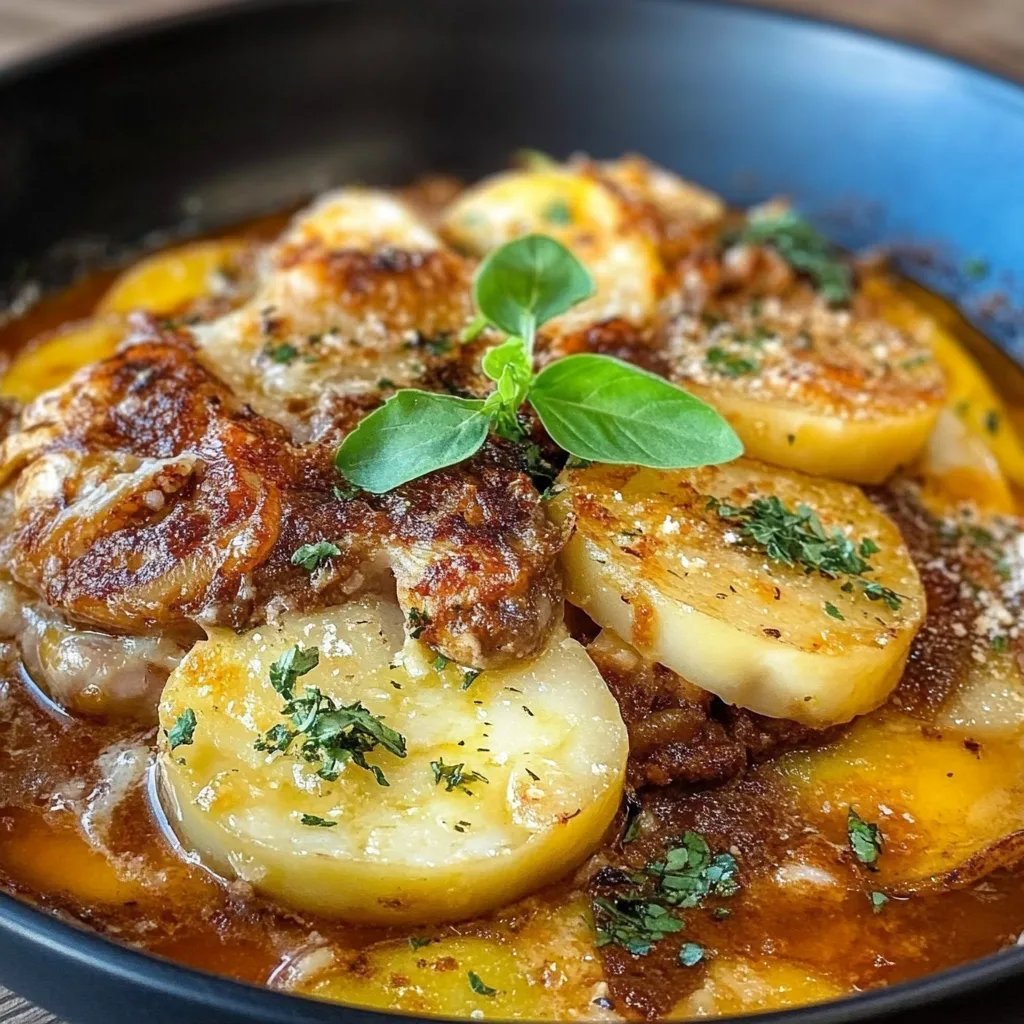 Kartoffel-Hackfleisch Auflauf