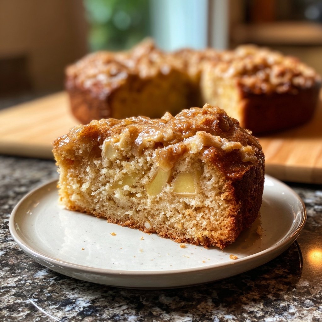 Gesunder Apfel-Zimt-Kuchen ohne Zucker