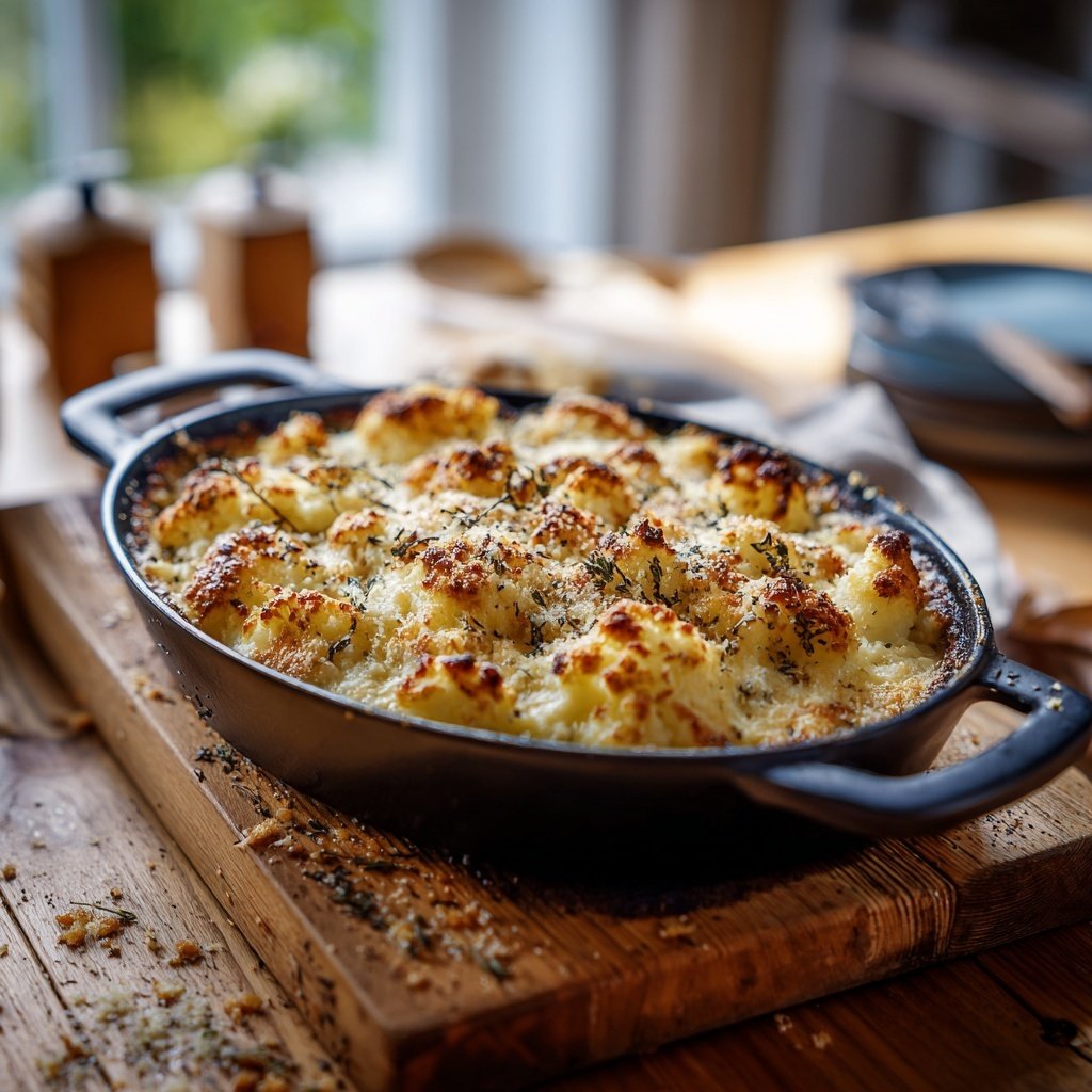 Blumenkohl Parmesan Auflauf